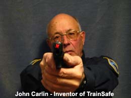 Train, Safe, Gun, Safety, Chamber block, barrel block, Block, chamber, training, barrel, block, locks, barrel insert, hand guns, shot guns, rifles, firearm, officer, police, military, conceal carry, disable, shooting, target, made in the USA, American, parts, law enforcement, instructor, firearm instructor, academy, accidental, shooting, bullet, ammunition, live round, child proof, locked, avoid injury, government, visual indicator, gun shows, gun stores, unloaded, assembled, caliber, 380 cal, 9mm, 40 cal, 45 cal,  spring loaded,  Berretta, H&K, Glock, Kimber, Ruger, Sig Sauer, Smith & Wesson, Springfield Armory USA, Walther, M9, XFive, storm, compact, combat, ultra, 12 gauge, 223, 308, brownell, magazine, optics, gunsmith, emergency, reloading, ammo, kids, adults, firearm training, gun safety, conceal and carry class, Minnesota, United States, California, Texas, Iowa, New York, Protection, Canada, borders, proven, retired police, custom, gun shop, live round, blanks, bullet proof, John Carlin